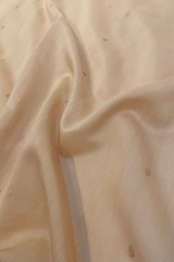 HOV HANDLOOM CHANDERI PATTU SILK SAREE - SMALL NAKSHI BORDER - 115
