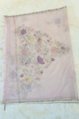 HOV MUL COTTON CHANDERI SAREE - EMBROIDERY- 01