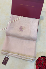 HOV MUL COTTON CHANDERI SAREE - EMBROIDERY- 01