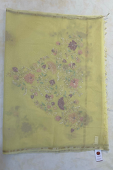 HOV MUL COTTON CHANDERI SAREE - EMBROIDERY - 01