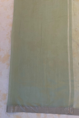 HOV HANDLOOM CHANDERI SAREE - SMALL LEAF - 101