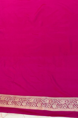 HOV HANDLOOM BANARASI KATAN SILK SAREE - JAANGLA - 130