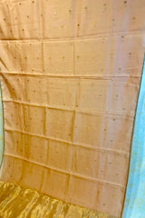 Handloom Cotton Silk Chanderi Saree - Mina Round Buta - Aboli
