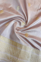 HOV HANDLOOM PURE ZARI BANARASI KATAN SILK SAREE - BUTIDAR - SMALL FULDANI - 142- 03