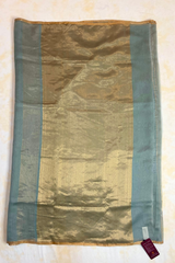 HOV HANDLOOM CHANDERI COTTON SILK SAREE - STRIPES - 119