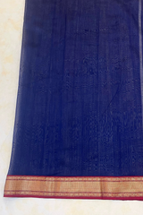 HOV HANDLOOM CHANDERI SAREE - BIG NAKSHI BORDER - 112