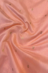 HOV HANDLOOM CHANDERI SAREE- SMALL NAKSHI BORDER - 113