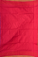 Handloom Ikat Silk Saree -Violet Heart Shape Motif