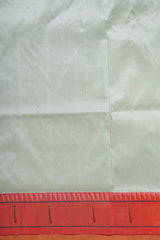 Handloom Paithani Silk Saree - Single Muniya Border Blue