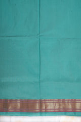 Handloom Paithani Silk Saree - Pastel Blue