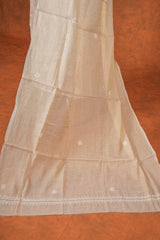 Chikankari Pure Tissue Suit Set Mukaish Badla Work