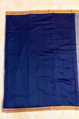 HOV HANDLOOM CHANDERI COTTON SILK SAREE - LOTUS BUTA PALLU - 121