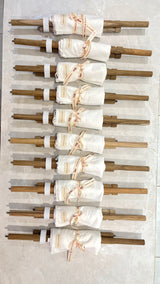 Wooden Saree Roll – Premium Saree Storage Kit