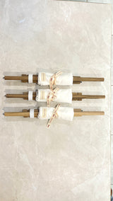 Wooden Saree Roll – Premium Saree Storage Kit