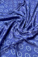 HOV Hand-Block Print Saree Modal - 012-01-02