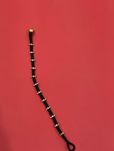 Dhokra Brass Three Beaded Anklets