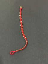 Dhokra Brass Two Bead Anklet