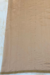 HOV HANDLOOM CHANDERI PATTU SILK SAREE - SMALL NAKSHI BORDER - 115