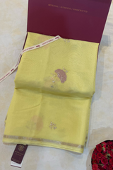 HOV MUL COTTON CHANDERI SAREE - EMBROIDERY - 01
