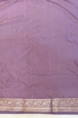 HOV HANDLOOM BANARASI KATAN SILK SAREE - JAANGLA - 130