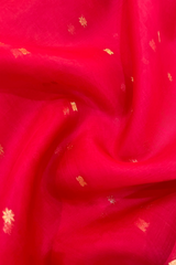 HOV HANDLOOM CHANDERI KATAN SAREE - TRADITIONAL BORDER - 111