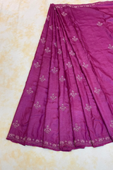 HOV HandEmbroidered Chikankari Saree - 060