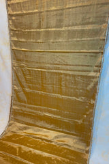 Handloom Chanderi Silk Saree With Lace - Gold