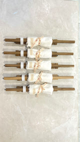 Wooden Saree Roll – Premium Saree Storage Kit