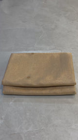 HOV HANDLOOM CHANDERI SAREE - TISSUE - ROUND BUTA - 100